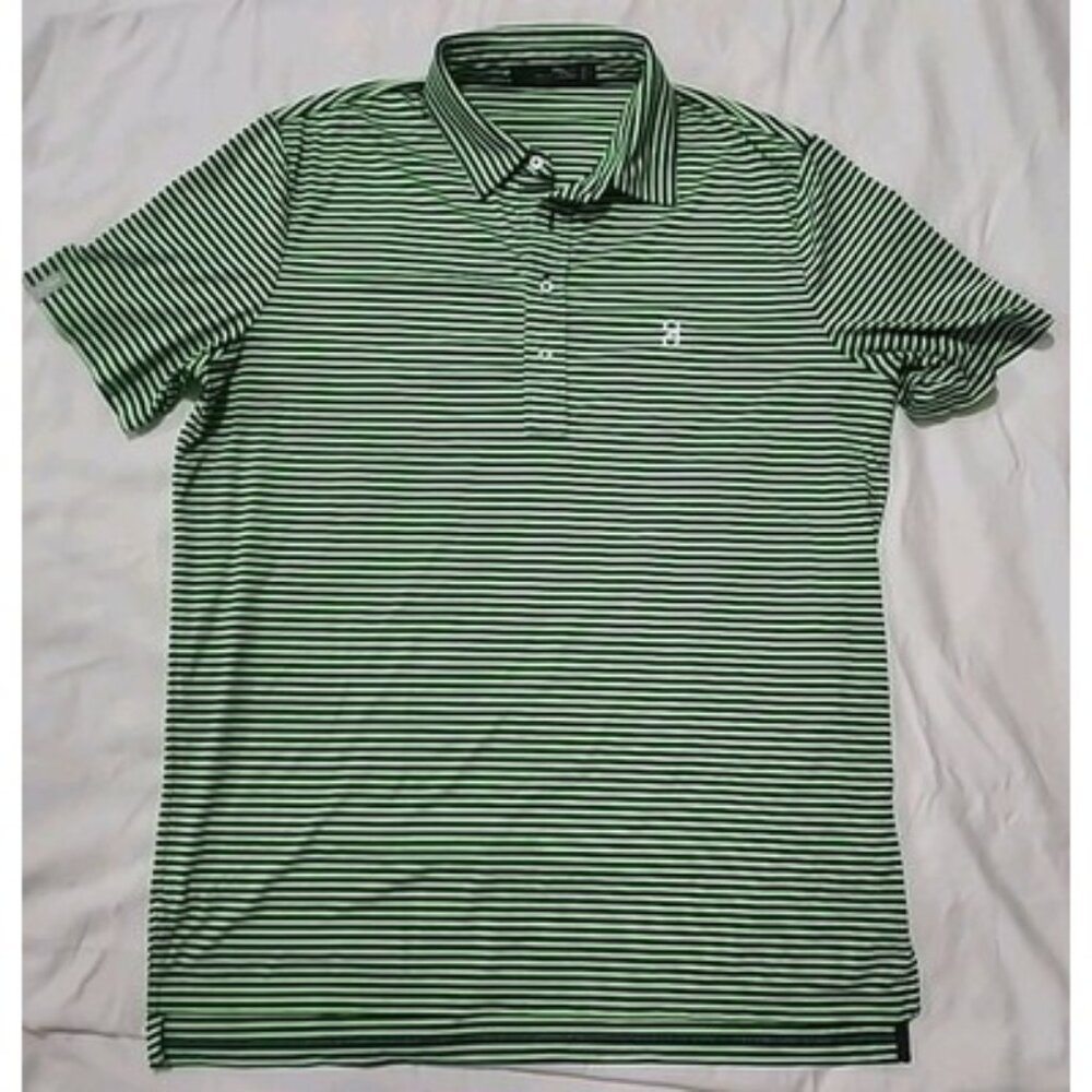 RLXPolo Ralph Lauren Performance Golf Polo Men's Large Polo Shirt, Blue & green